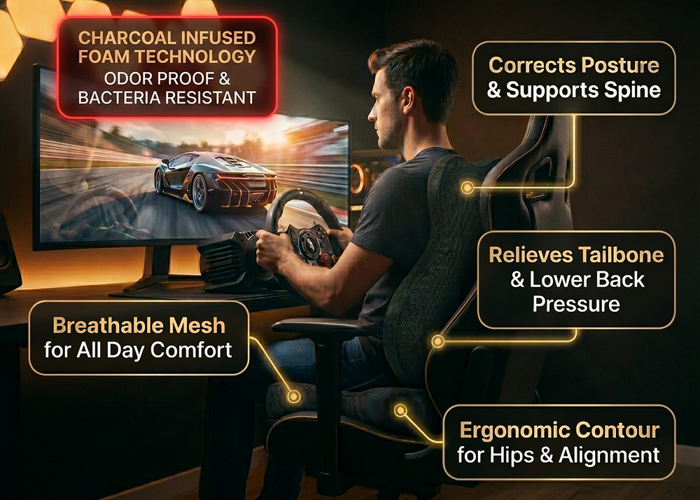 Smart Charcoal-Infused Comfort
